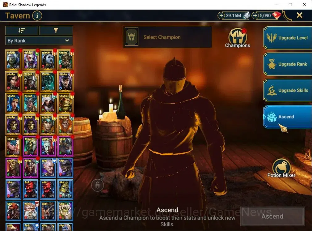 Raid: Shadow Legends Accounts Lv18 564K Power|17 Legend(Ninja,Alice,Artak,Lemini image 14