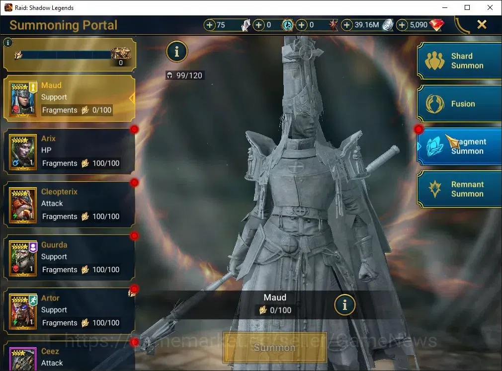 Raid: Shadow Legends Accounts Lv18 564K Power|17 Legend(Ninja,Alice,Artak,Lemini image 17