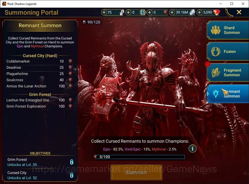 Raid: Shadow Legends Accounts Lv18 564K Power|17 Legend(Ninja,Alice,Artak,Lemini image 18