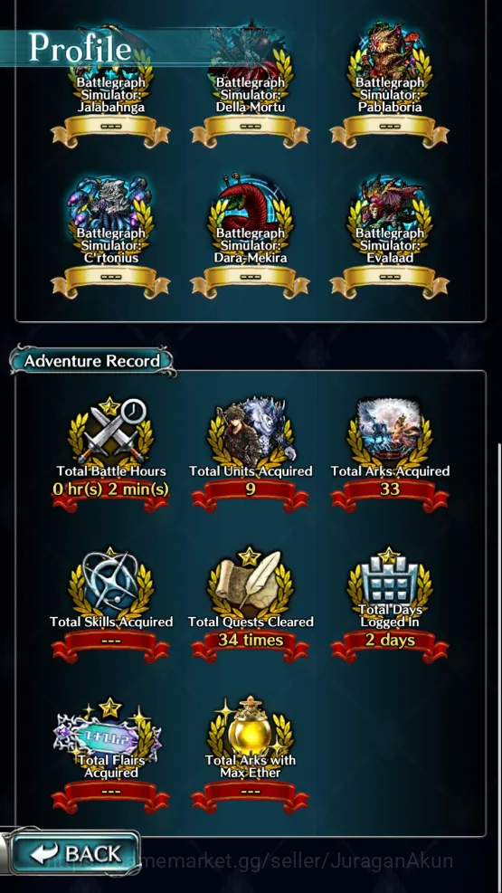 Last Cloudia Accounts Low-End GLOBAL | Starter 50000 Crystal +Goddes Lilaha + Other Unit |Story Challenge Unclear| Code 4