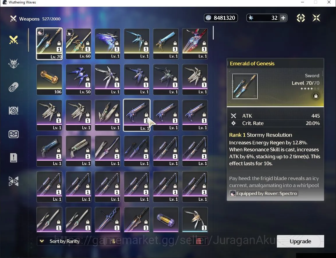 Wuthering Waves Accounts NA|UL 46| 2 Limited | Chisa+Sign,Shoreekeper+Sign  image 4