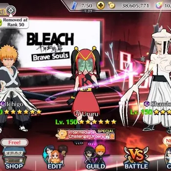 Bleach: Brave Souls Accounts Starter Global Starter|97k BP + 10k Orb + 38M Coins|Main Story