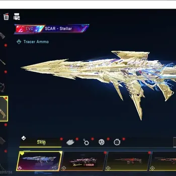 Blood Strike Accounts High-End ASIA|EVO SCAR Stellar Lv3|7 ETERNAL(JET Comet MAX,KAG-6 Inkforge Lv3,Uzi Star Lv4,EMMA