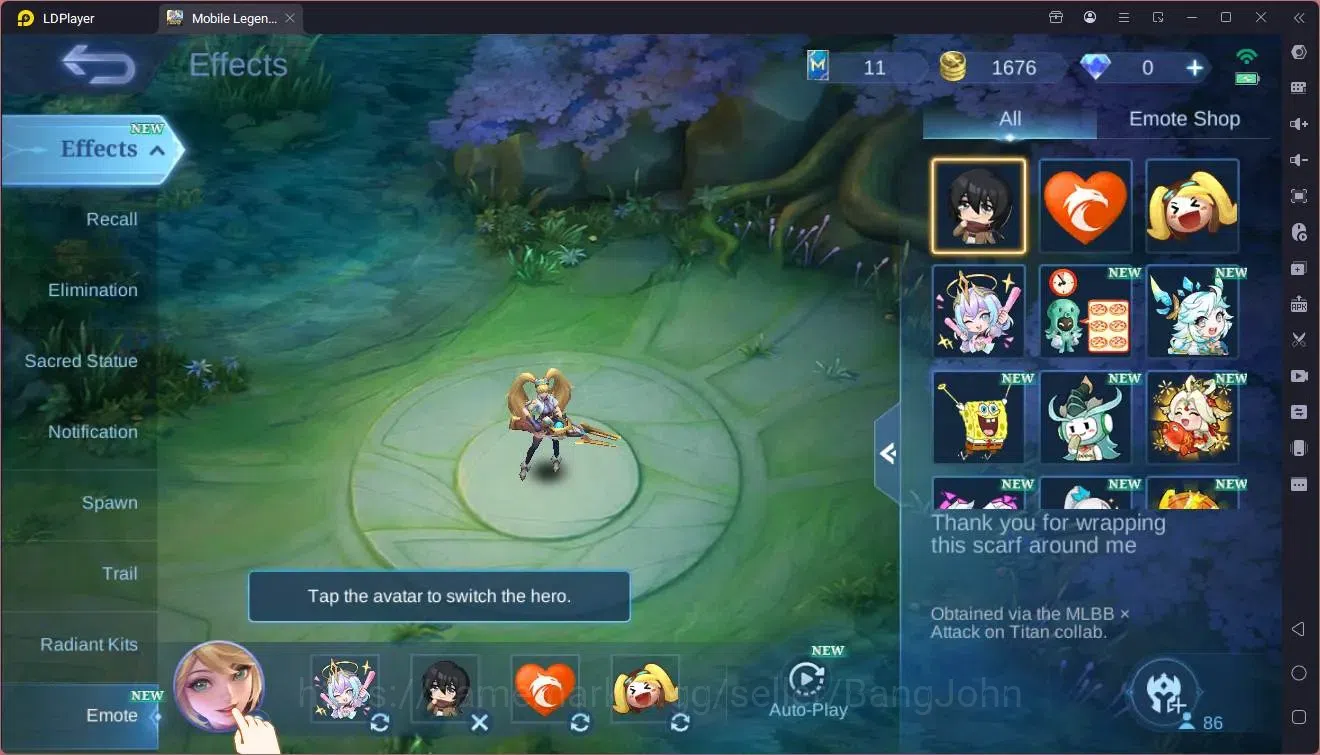 Mobile Legends: Bang Bang Accounts Global|Hero 86|Skin 150|Expert|5-STAR Angela|CC Na image 11