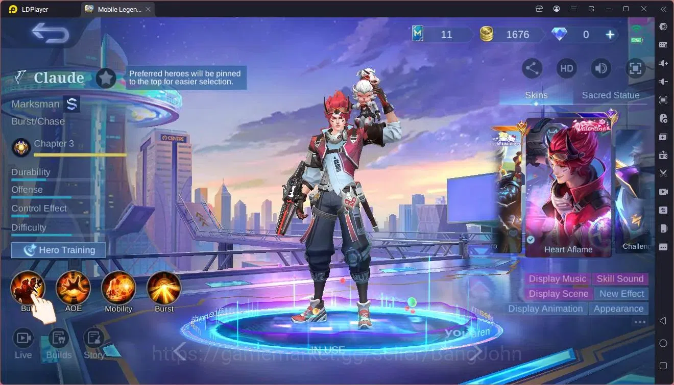 Mobile Legends: Bang Bang Accounts Global|Hero 86|Skin 150|Expert|5-STAR Angela|CC Na image 3