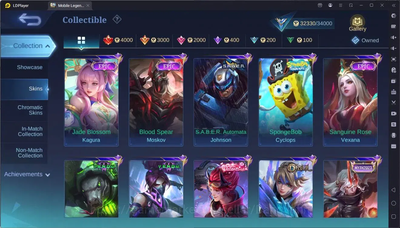 Mobile Legends: Bang Bang Accounts Global|Hero 86|Skin 150|Expert|5-STAR Angela|CC Na image 8