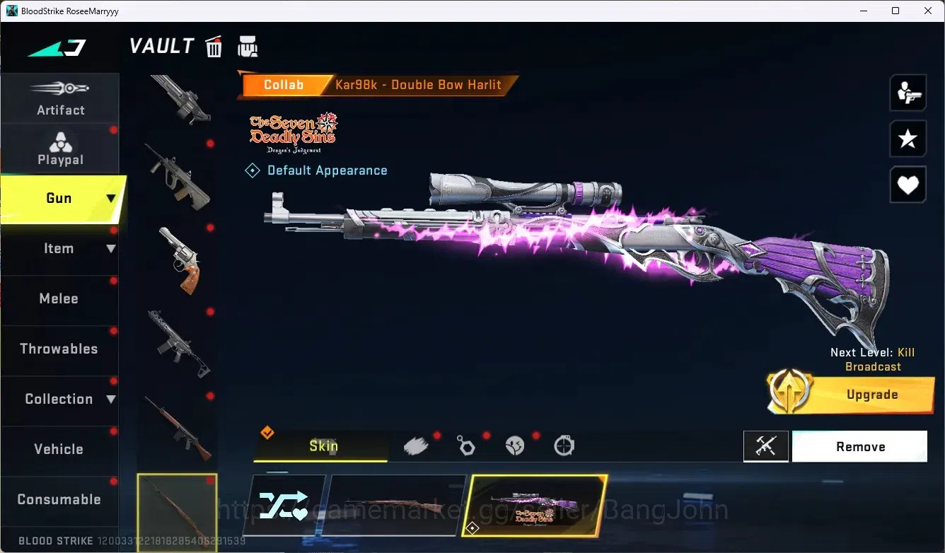Blood Strike Accounts ASIA | ETERNAL: Desert Eagle|COLLAB ENZO KRAKEN|6  image 11
