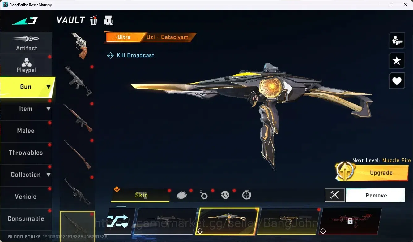 Blood Strike Accounts ASIA | ETERNAL: Desert Eagle|COLLAB ENZO KRAKEN|6  image 12