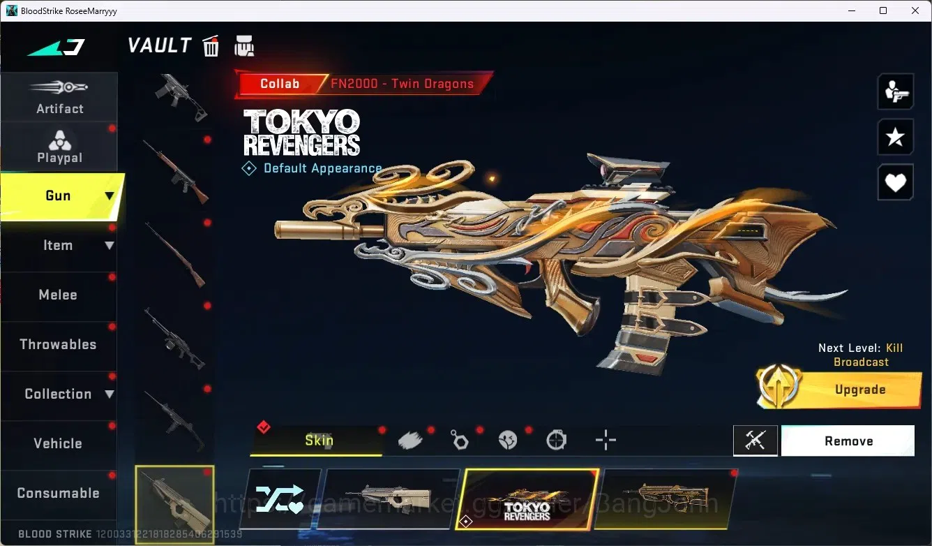 Blood Strike Accounts ASIA | ETERNAL: Desert Eagle|COLLAB ENZO KRAKEN|6  image 13