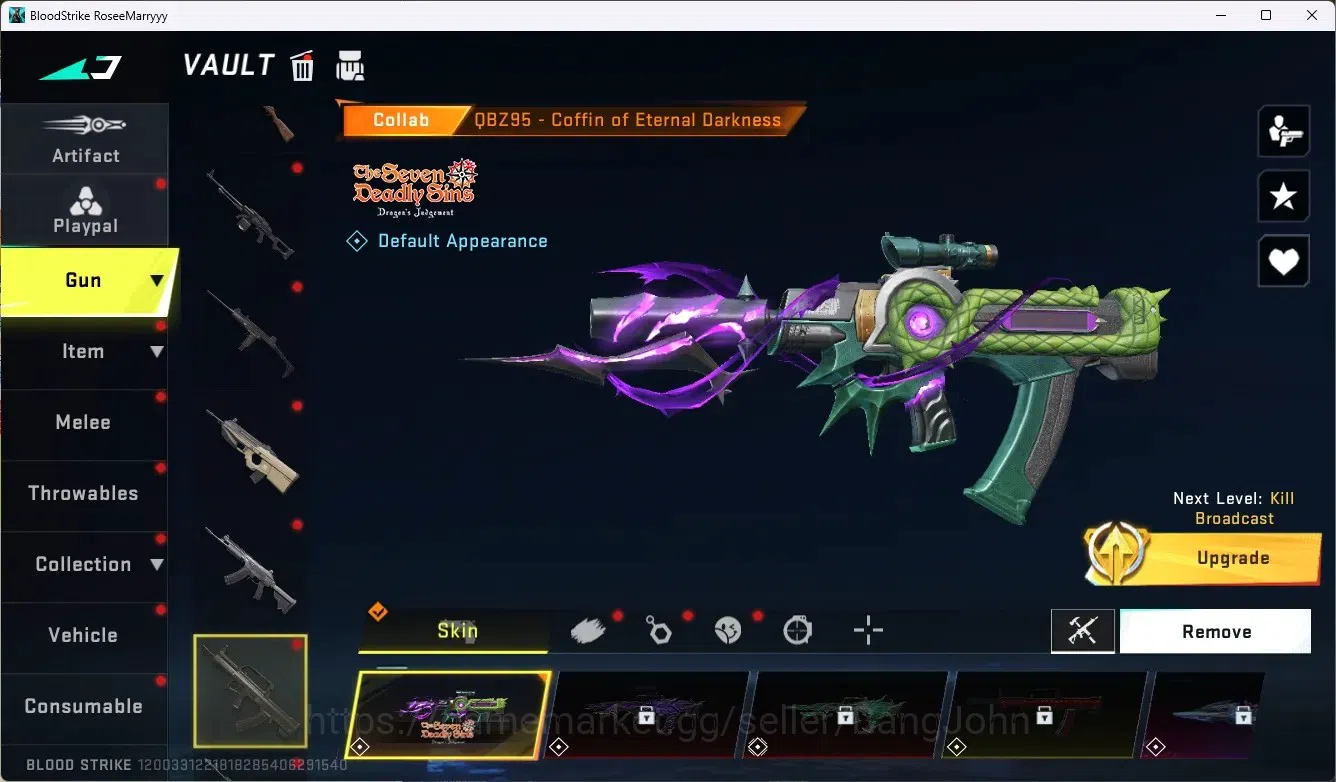 Blood Strike Accounts ASIA | ETERNAL: Desert Eagle|COLLAB ENZO KRAKEN|6  image 14