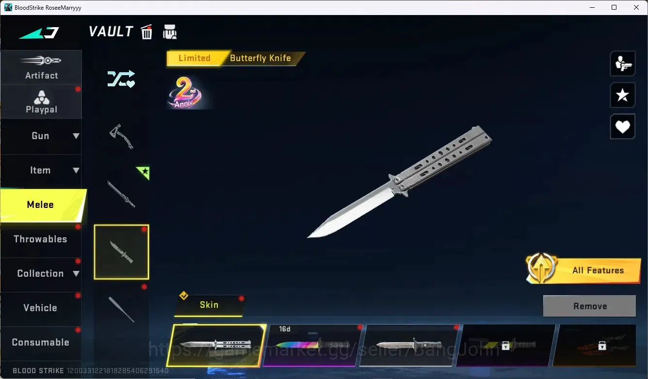 Blood Strike Accounts ASIA | ETERNAL: Desert Eagle|COLLAB ENZO KRAKEN|6  image 16