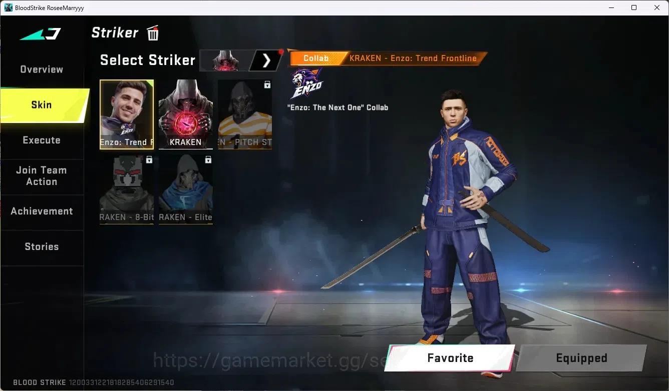 Blood Strike Accounts ASIA | ETERNAL: Desert Eagle|COLLAB ENZO KRAKEN|6  image 19