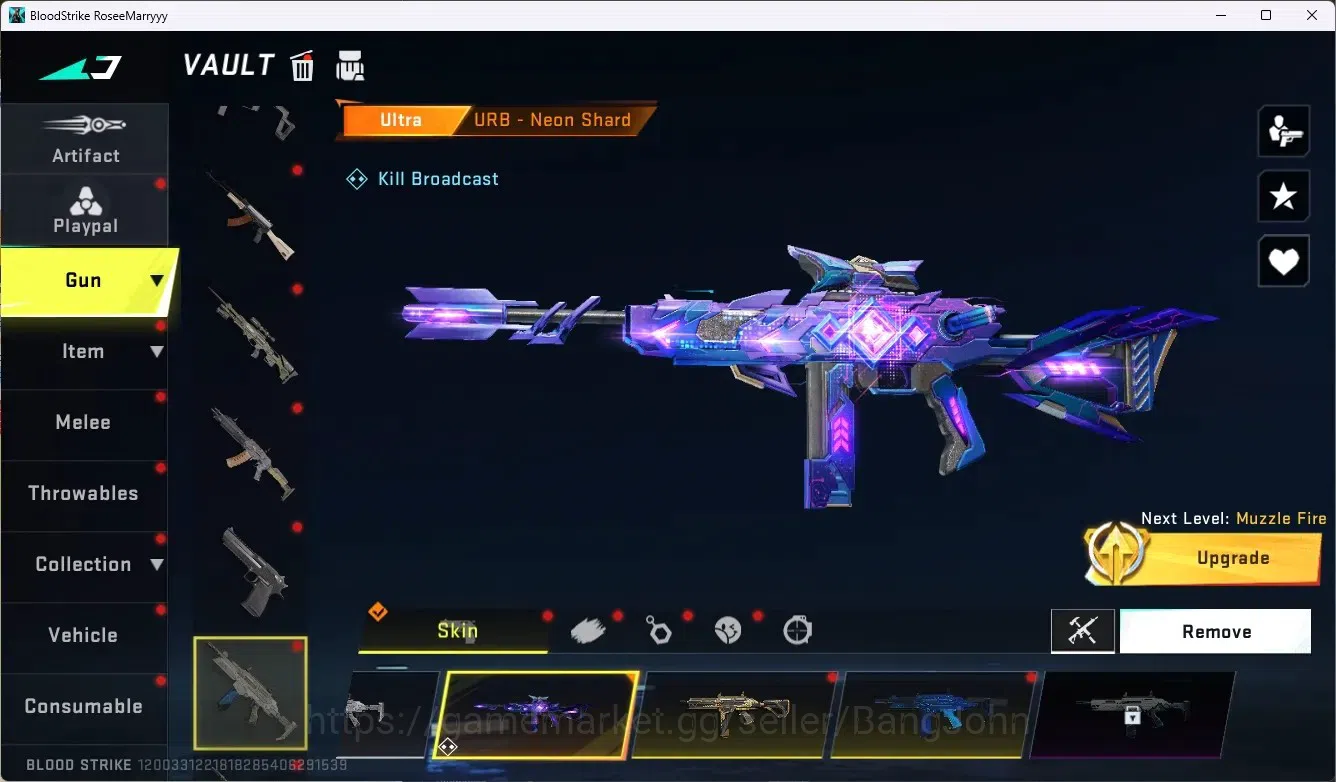 Blood Strike Accounts ASIA | ETERNAL: Desert Eagle|COLLAB ENZO KRAKEN|6  image 6