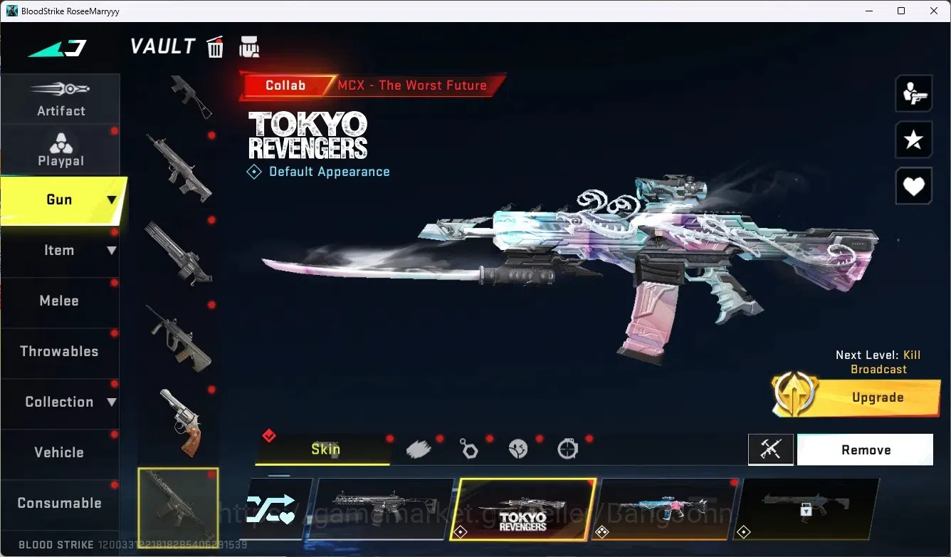Blood Strike Accounts ASIA | ETERNAL: Desert Eagle|COLLAB ENZO KRAKEN|6  image 9
