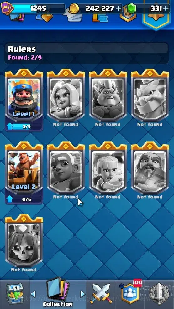 Clash Royale Accounts Lv 1245|Trophy 7826|KTL 13|Card 118/121|2 Hero 6 E image 11