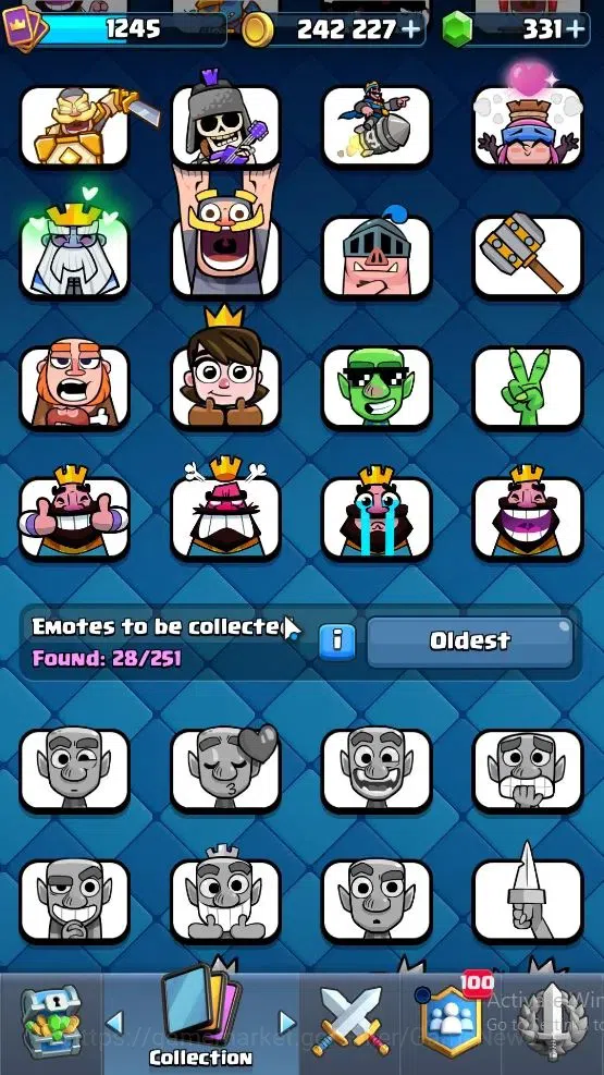 Clash Royale Accounts Lv 1245|Trophy 7826|KTL 13|Card 118/121|2 Hero 6 E image 8