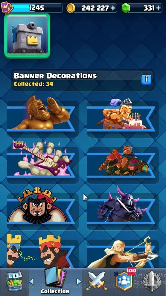Clash Royale Accounts Lv 1245|Trophy 7826|KTL 13|Card 118/121|2 Hero 6 E image 9