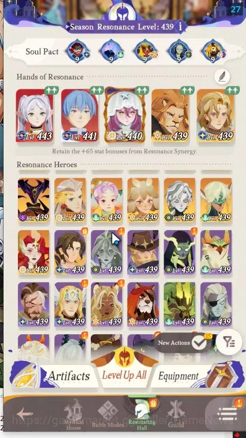 AFK Journey Accounts GLOBAL | 2 Collab [Frieren,Himmel] | 1 Supreme+ [A image 2