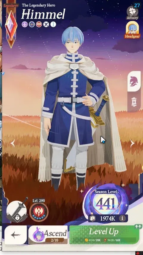 AFK Journey Accounts GLOBAL | 2 Collab [Frieren,Himmel] | 1 Supreme+ [A image 4