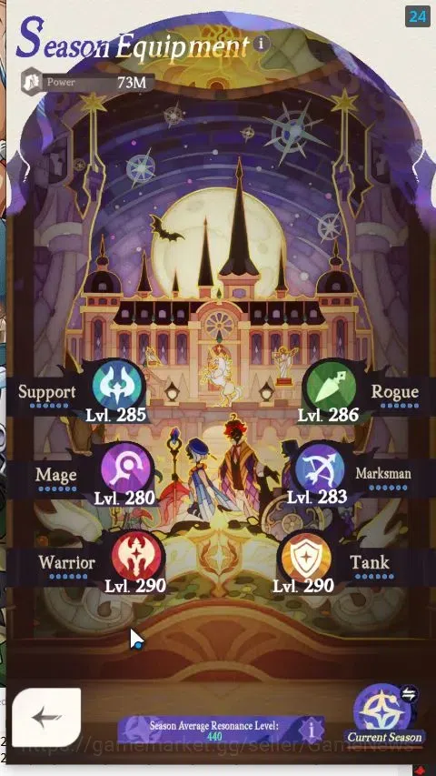 AFK Journey Accounts GLOBAL | 2 Collab [Frieren,Himmel] | 1 Supreme+ [A image 6