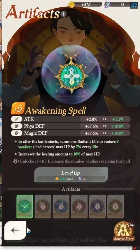 AFK Journey Accounts GLOBAL | 2 Collab [Frieren,Himmel] | 1 Supreme+ [A image 7