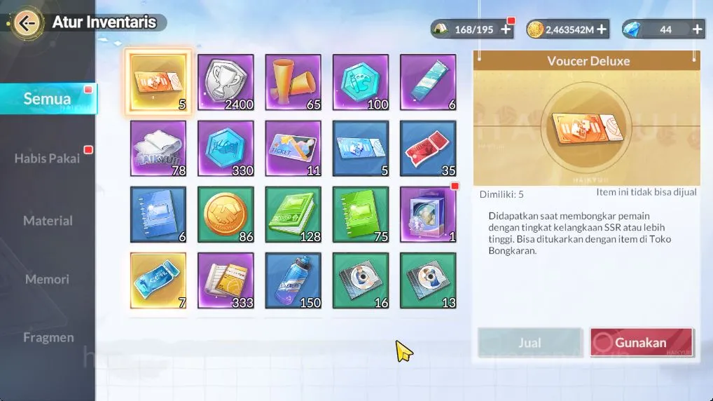 HAIKYU!! FLY HIGH Accounts [SEA]Lv27|44 DM|UR Tetsuro Kuroo+Memo + 5 SSR (Kyotani,Kenma,Haiba,Hajime,Tsukishima),Etc|Log 2