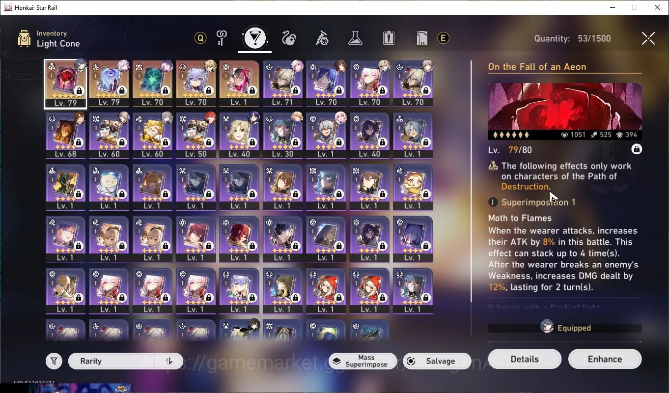 Honkai Star Rail Accounts Mid Game ASIA|TL 64|9 Limited |[Evernight,Jade,Aventurine,Luocha,Yunli,Castorice,ETC]|25K 3