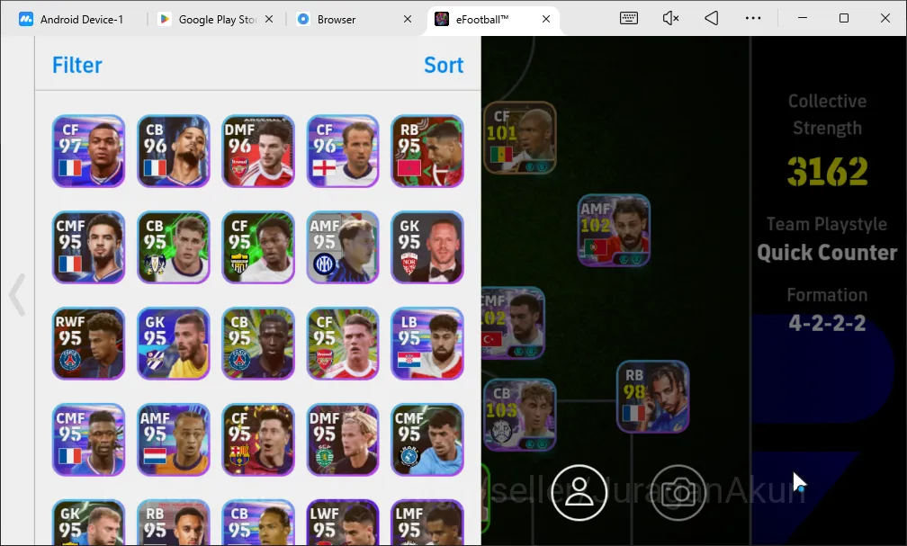 eFootball Accounts Mobile|BigTime Cristiano Ronaldo Bullet Header & P image 5