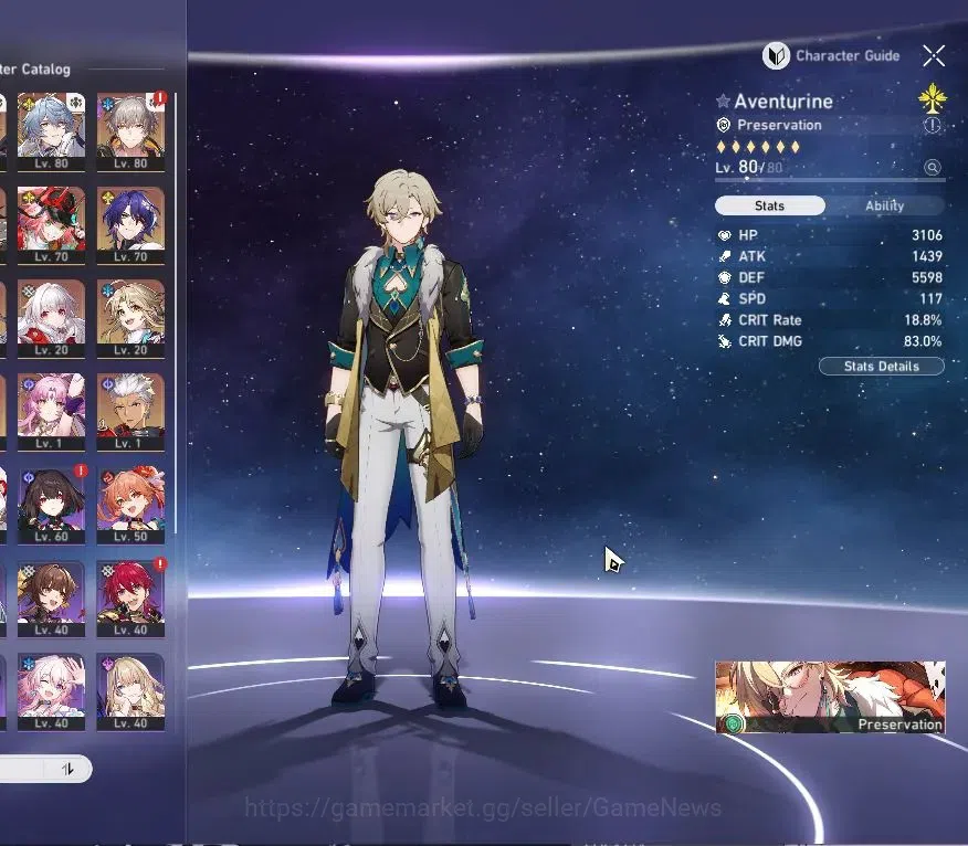 Honkai Star Rail Accounts ASIA|TL 66|11 Limited|[(Phainon,Boothil,Aventurine image 4