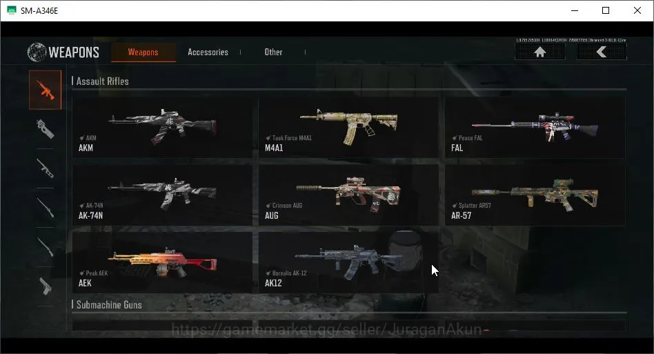 Arena Breakout Accounts Mid-Tier [MOBILE] Lvl 30 |SV 45,7M|CV 32,3M|Sumek Reg Suit|BMachete,MP5,MPX,P90,Vector 9,Etc|Gear 3