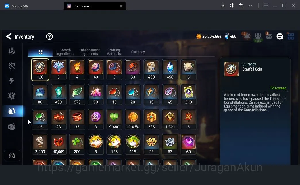Epic Seven Accounts Mid-Tier Asia Verif| 17ML (Boss Arunka, SS Vivian, LC Bellona, BW Iseria, ATywin, US Choux,etc 6