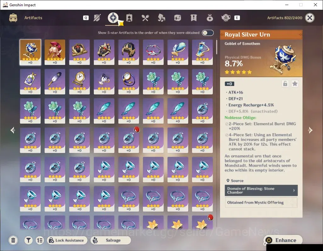 Genshin Impact Accounts Asia|AR 45|Frees Starter 2 Limited + (Sandrone,Yum image 4