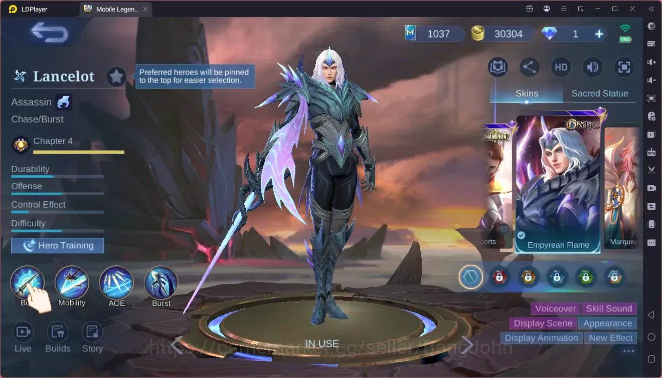 Mobile Legends: Bang Bang Accounts Global|Hero 105|Skin162|Expert|Prime Granger|KOF K image 2