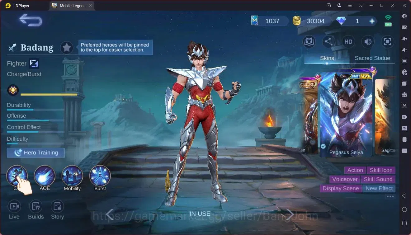 Mobile Legends: Bang Bang Accounts Global|Hero 105|Skin162|Expert|Prime Granger|KOF K image 5