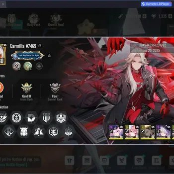 Etheria: Restart Accounts Mid‑Tier ASIA-S4 | Lv.80 | 28 SSR | Mid Game Content | Main Quest CH3 60% | 1,3K Crystal | Log