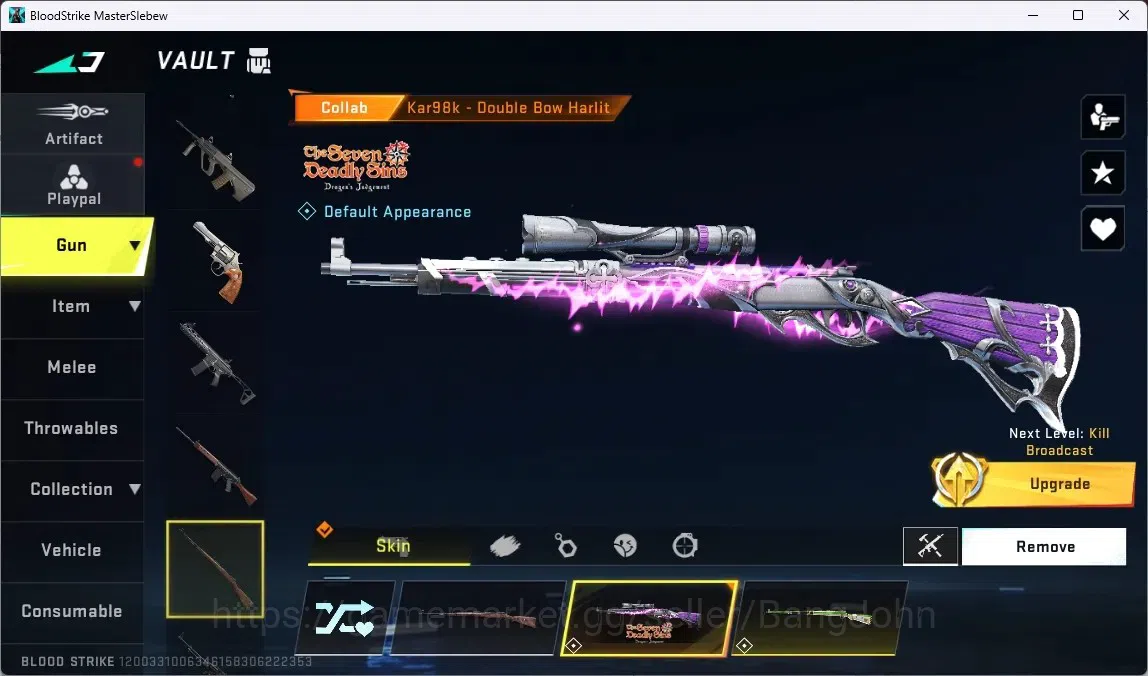 Blood Strike Accounts ASIA | 1 ETERNAL:Desert Eagle-Scorpius|COLLABS 1 E image 14