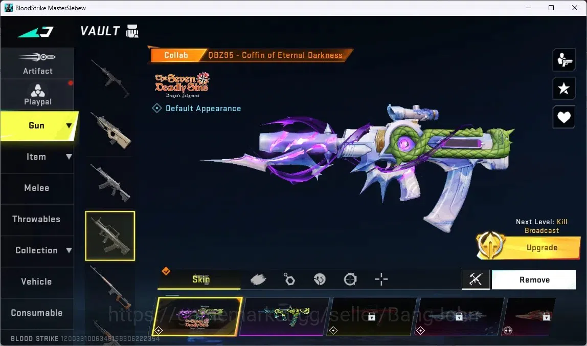 Blood Strike Accounts ASIA | 1 ETERNAL:Desert Eagle-Scorpius|COLLABS 1 E image 16