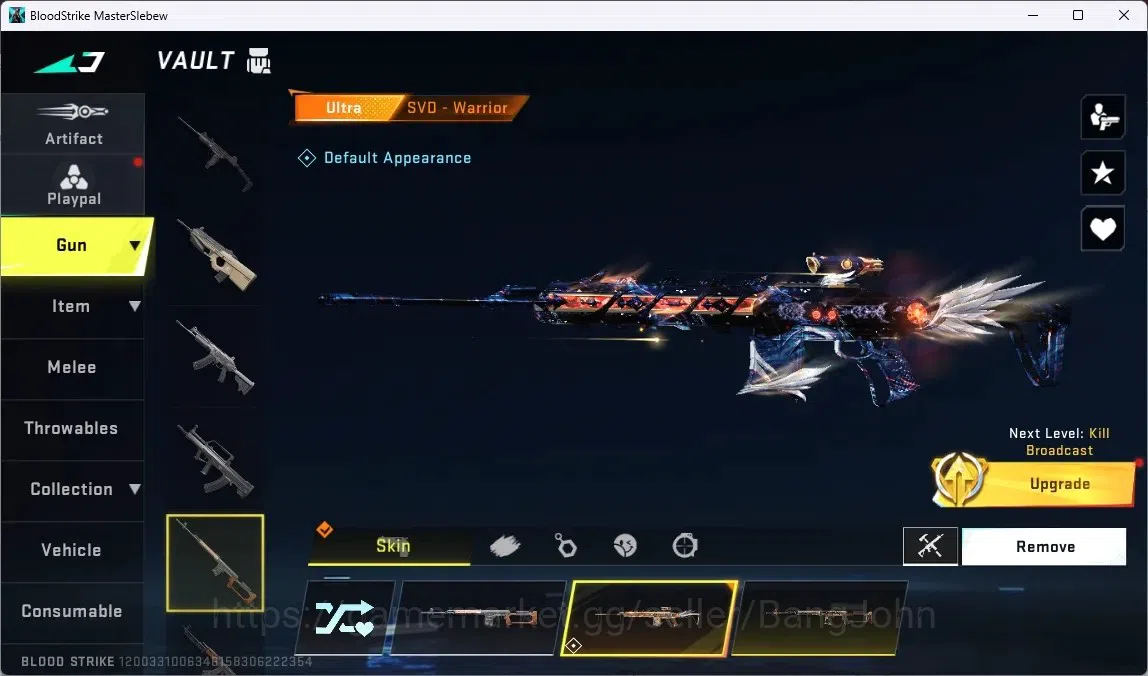Blood Strike Accounts ASIA | 1 ETERNAL:Desert Eagle-Scorpius|COLLABS 1 E image 17