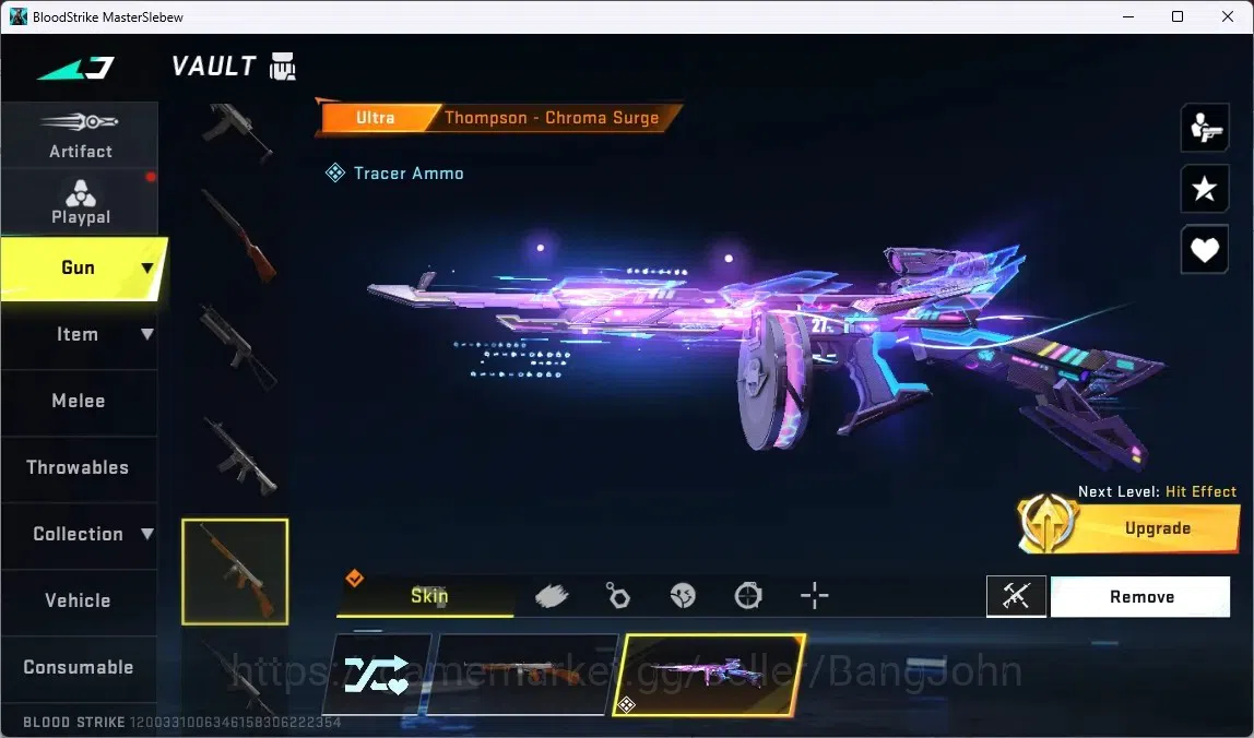 Blood Strike Accounts ASIA | 1 ETERNAL:Desert Eagle-Scorpius|COLLABS 1 E image 20