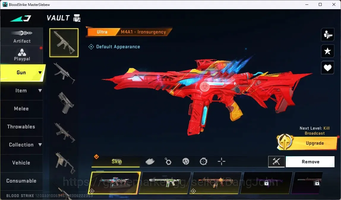 Blood Strike Accounts ASIA | 1 ETERNAL:Desert Eagle-Scorpius|COLLABS 1 E image 4