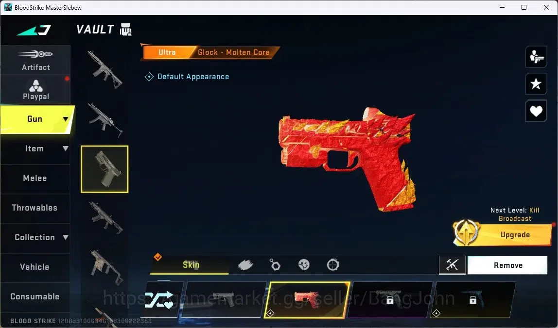 Blood Strike Accounts ASIA | 1 ETERNAL:Desert Eagle-Scorpius|COLLABS 1 E image 5