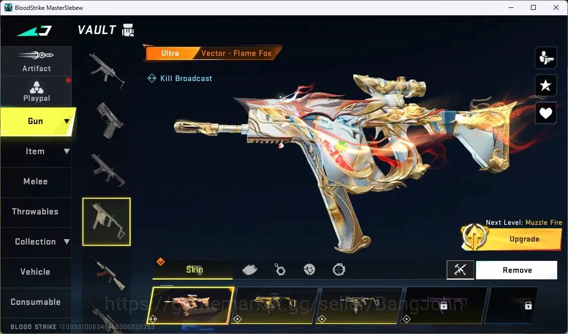 Blood Strike Accounts ASIA | 1 ETERNAL:Desert Eagle-Scorpius|COLLABS 1 E image 6