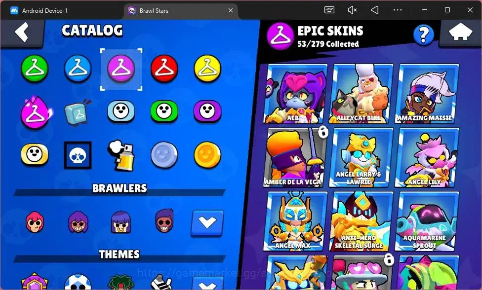 Brawl Stars Accounts Android|Trophy 34417|88 Brawler|14 MAX Hypercharge image 10
