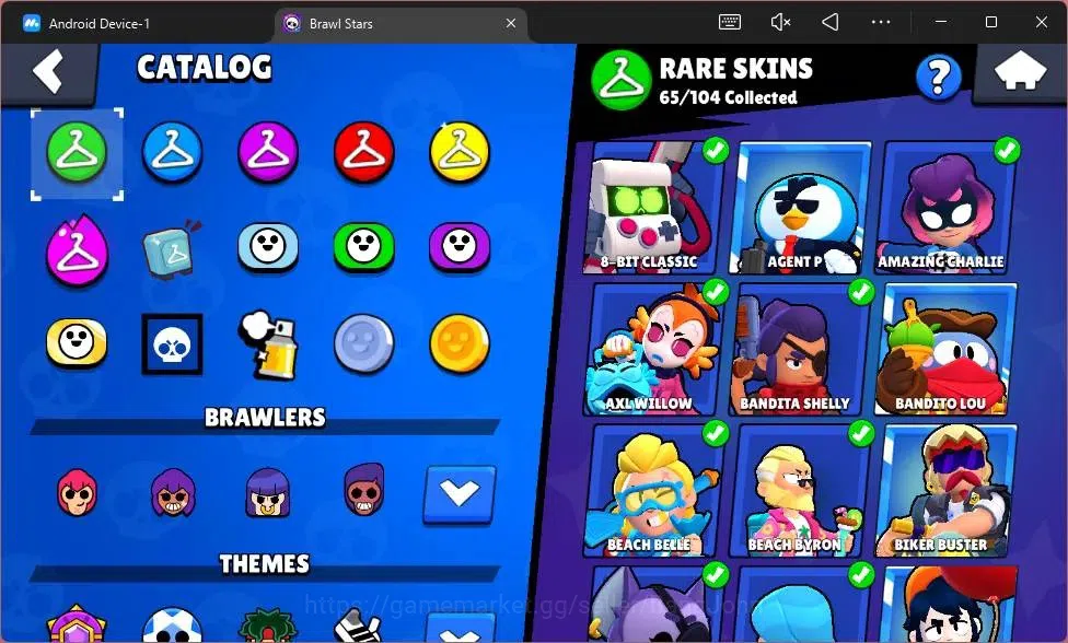 Brawl Stars Accounts Android|Trophy 34417|88 Brawler|14 MAX Hypercharge image 12