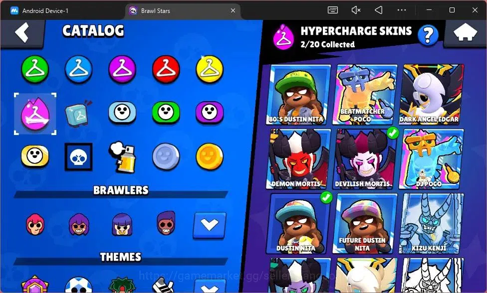 Brawl Stars Accounts Android|Trophy 34417|88 Brawler|14 MAX Hypercharge image 4