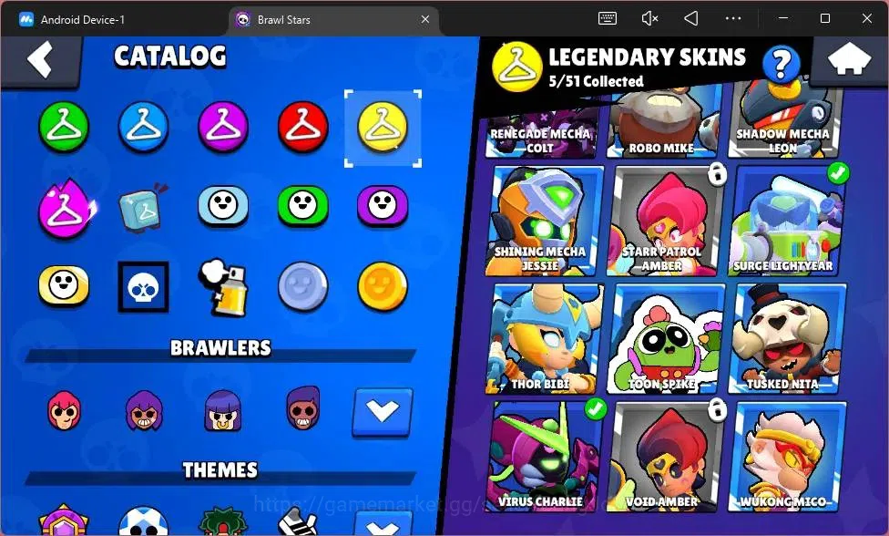 Brawl Stars Accounts Android|Trophy 34417|88 Brawler|14 MAX Hypercharge image 5