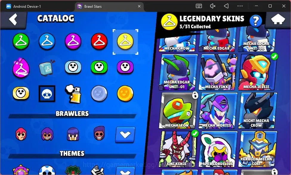 Brawl Stars Accounts Android|Trophy 34417|88 Brawler|14 MAX Hypercharge image 6