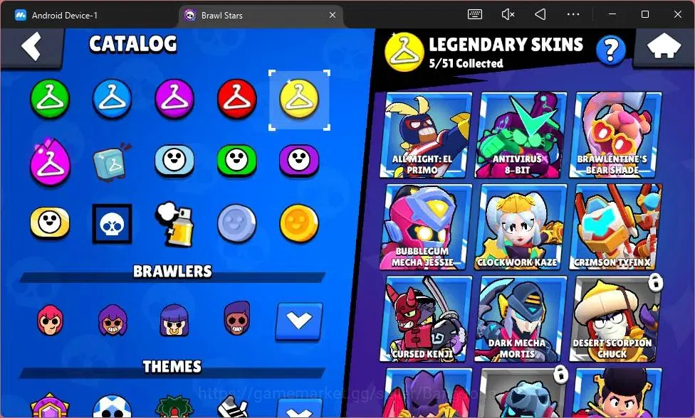 Brawl Stars Accounts Android|Trophy 34417|88 Brawler|14 MAX Hypercharge image 8