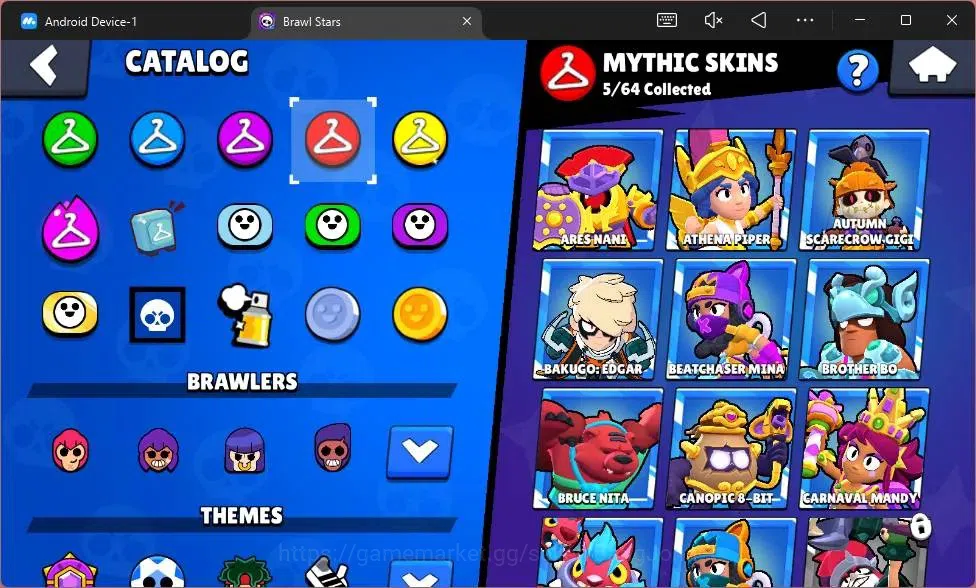 Brawl Stars Accounts Android|Trophy 34417|88 Brawler|14 MAX Hypercharge image 9