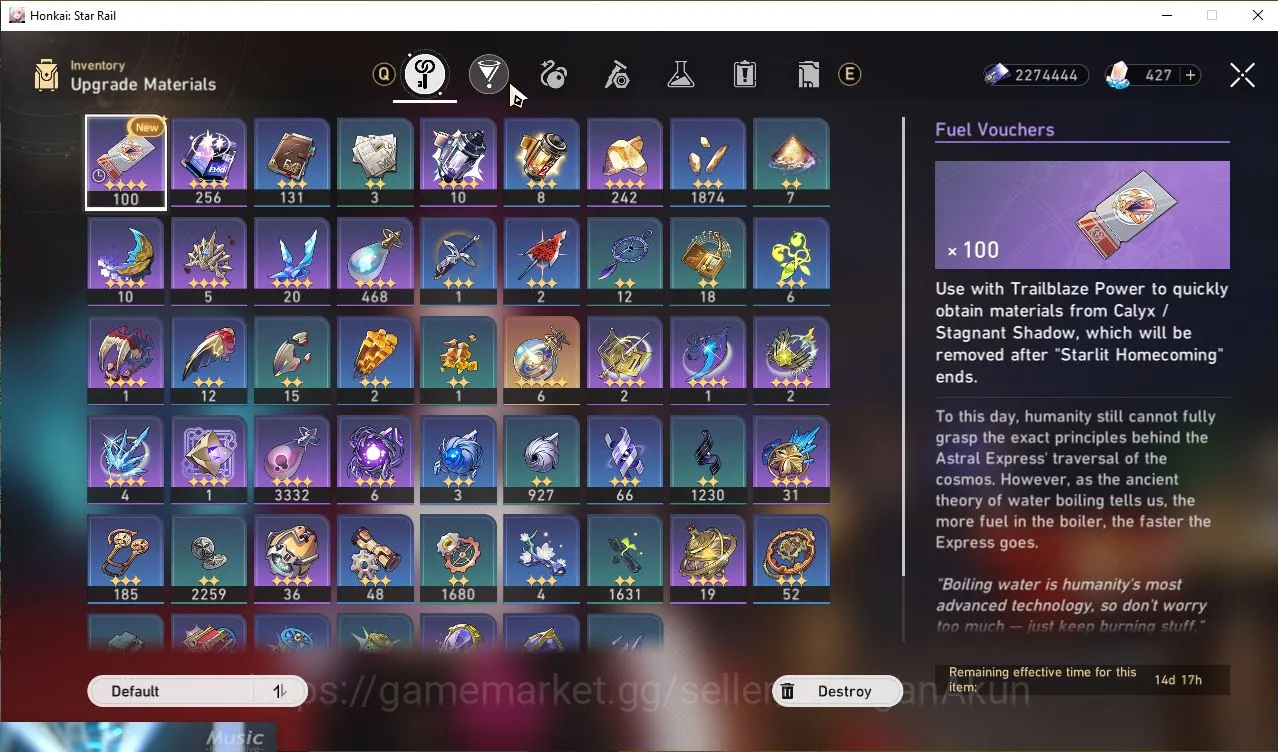 Honkai Star Rail Accounts Mid Game ASIA [TL69] 8 Limited (Kafka,Ruan MeiE1+Sign,Huohuo+Sign,Firefly+Sign,Aventurine, & ETC 5